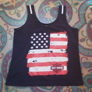 Navy Flag Harley Davidson tank - Gettysburg